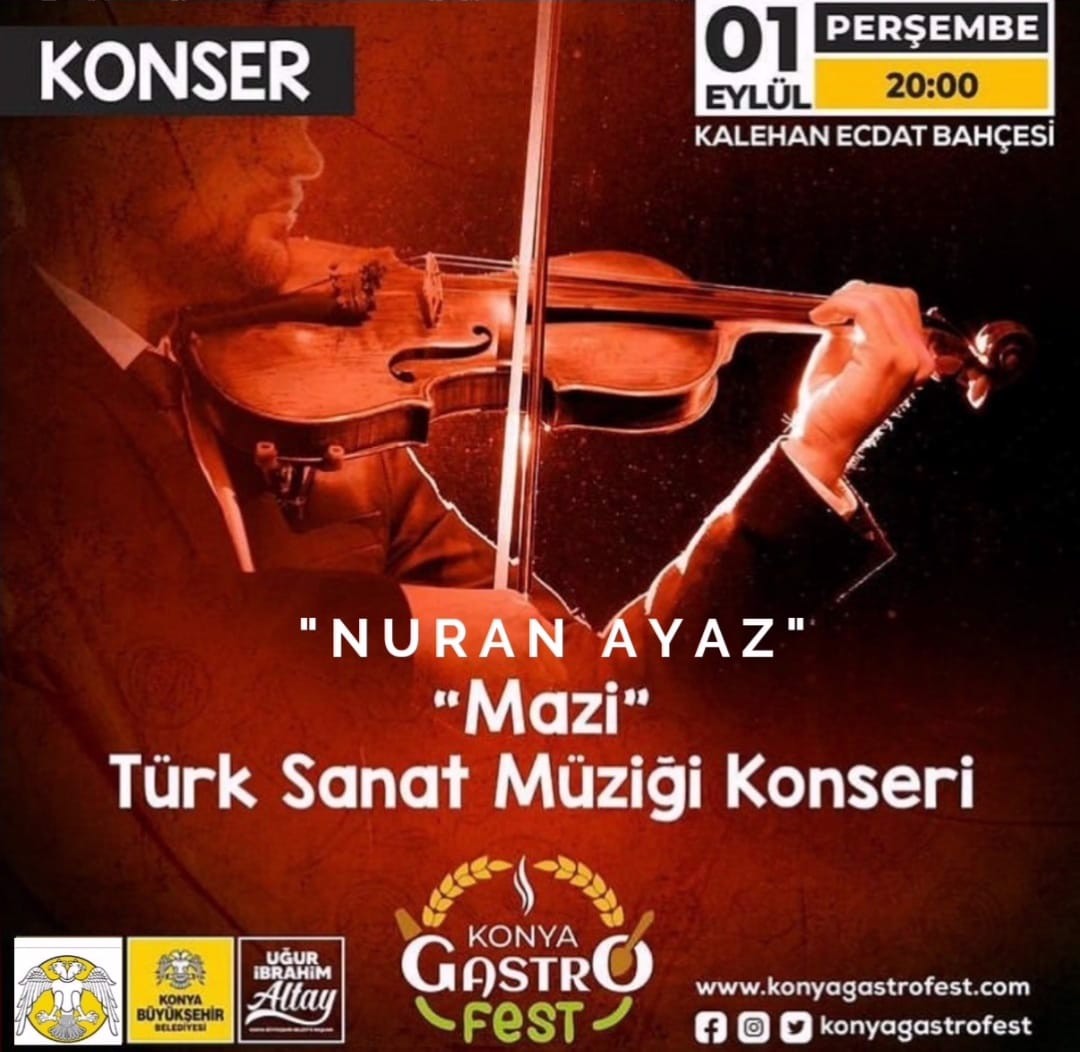 "Öğr. Gör. Dr. NURAN AYAZ TÜRK MÜZİĞİ KONSERİ"